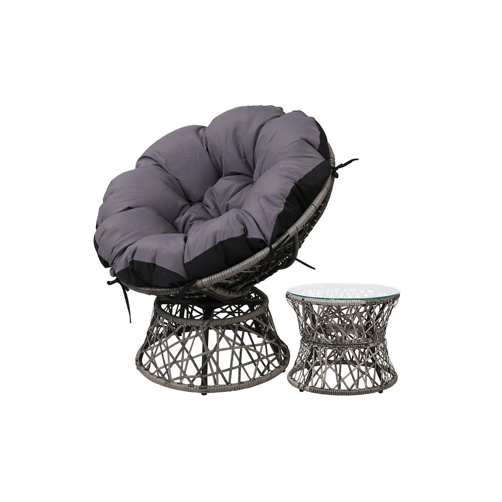 Outdoor papasan chair online cushion