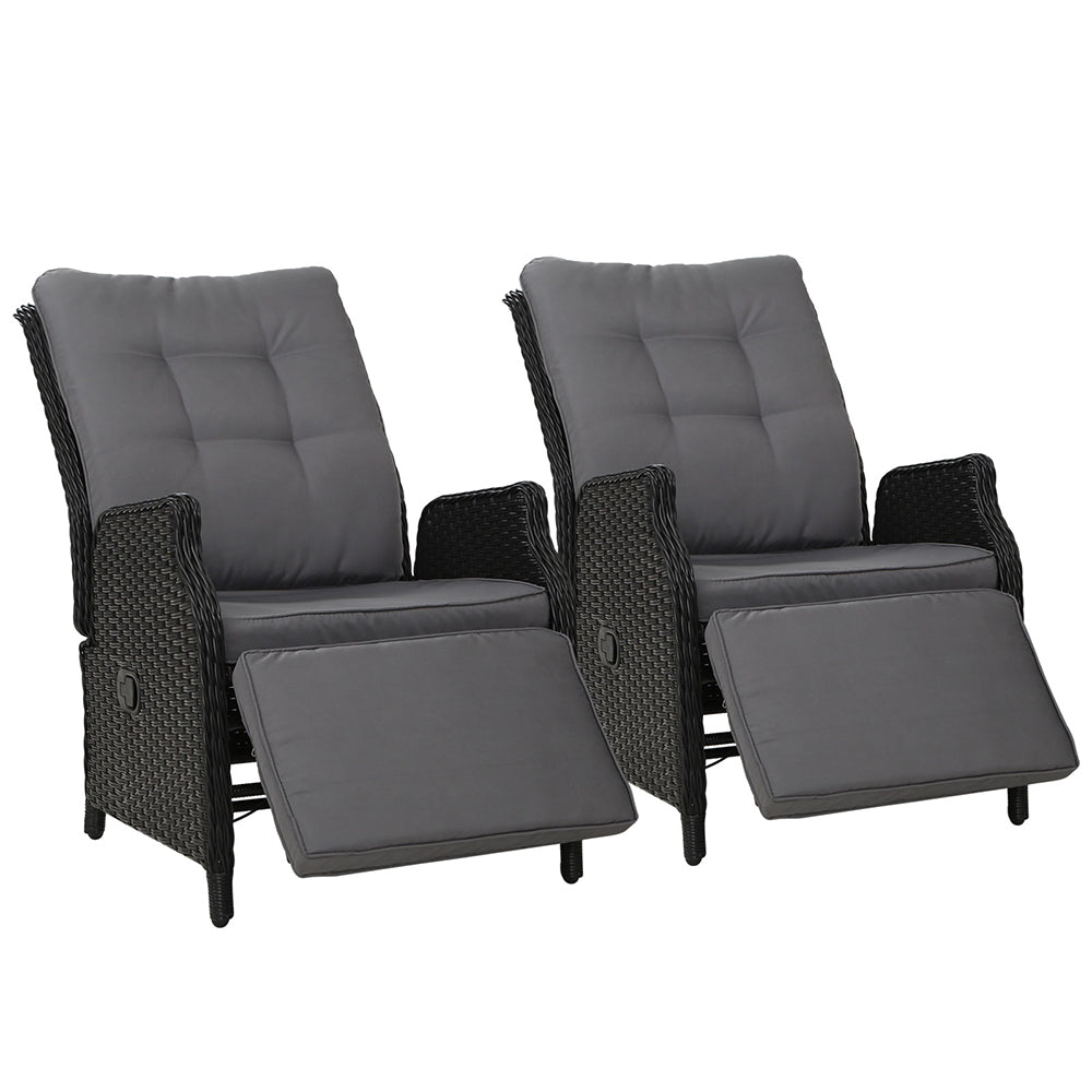 Patio furniture deals recliner chairs