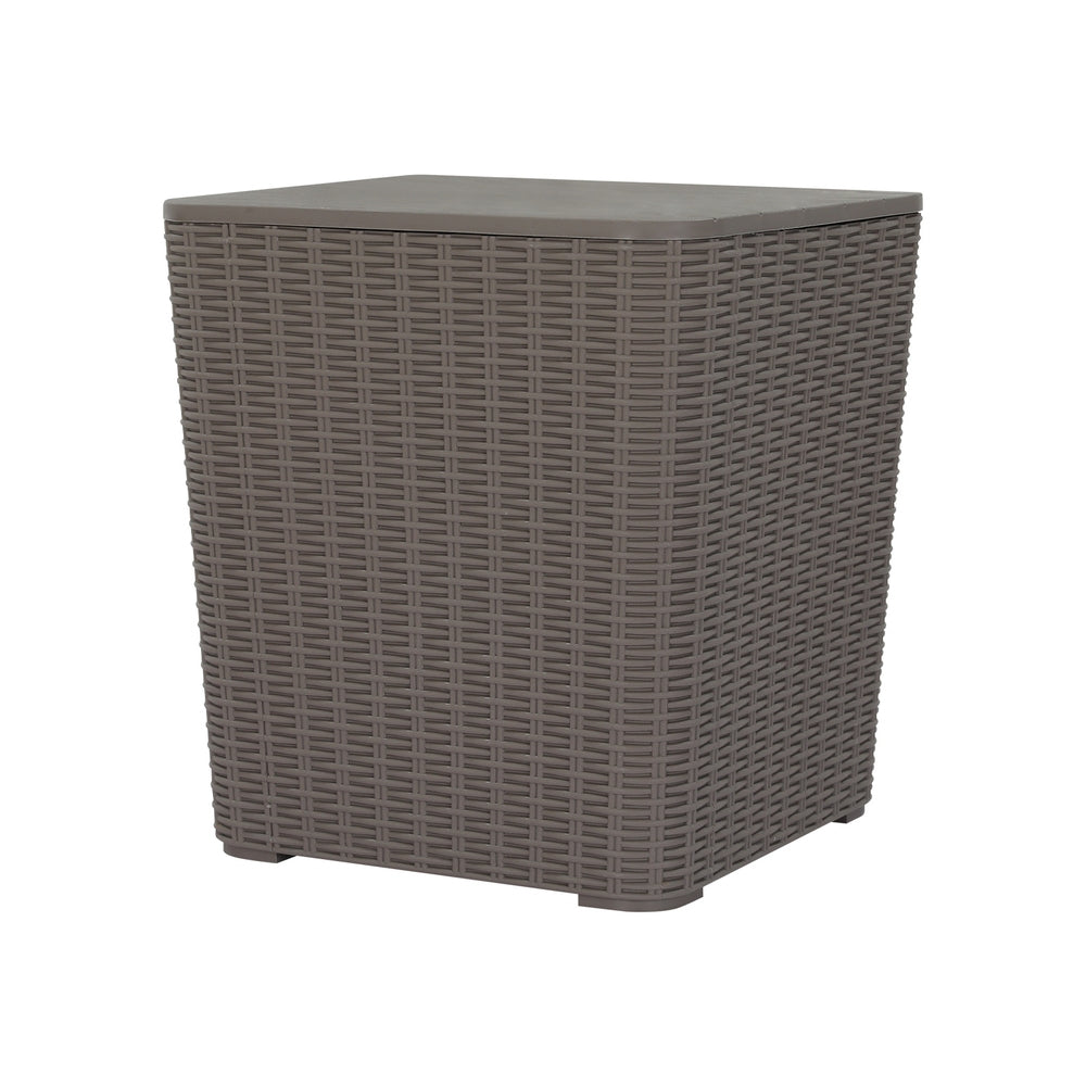 Gardeon Outdoor Storage Box 43L Container Side Table Garden Bench Tool