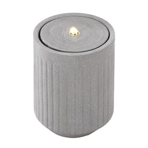 1x Gardeon Solar Fountain Water Feature Outdoor Fountain LED Lights Beige