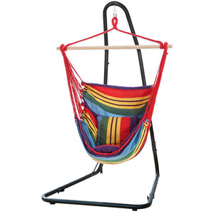 Gardeon Hammock Cushion Chair with Heavy Duty Steel Stand