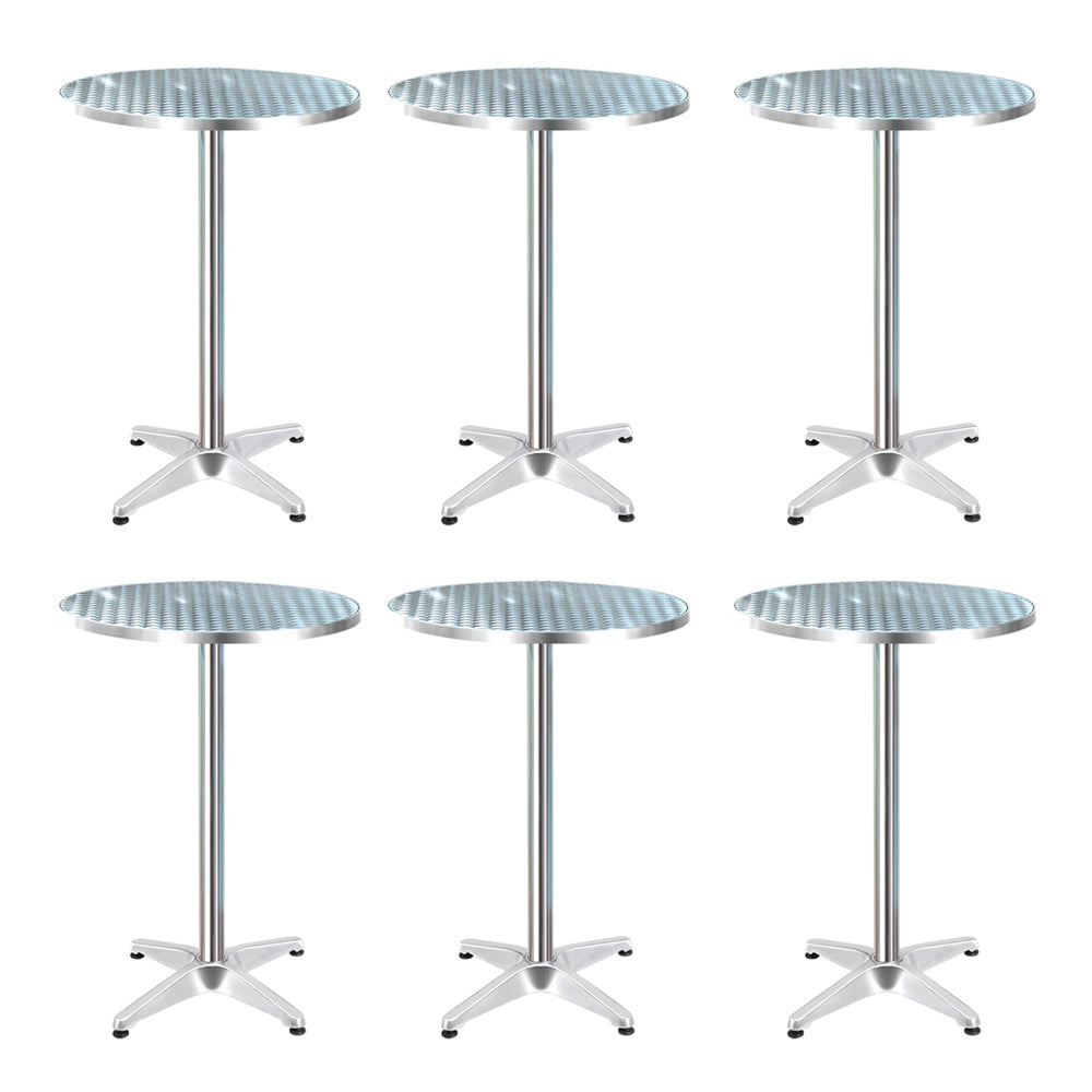 Aluminium bar table online and stools