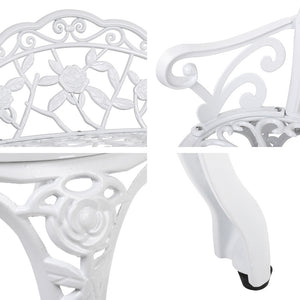Gardeon Victorian Garden Bench – White