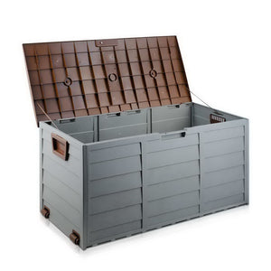 Gardeon 290L Outdoor Storage Box - Brown